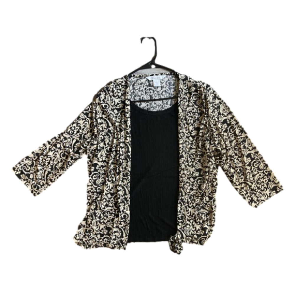 TanJay Women Medium Blouse 3/4 Sleeve